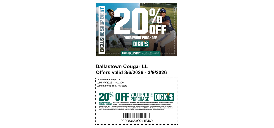 Dick's Sporting Good Days